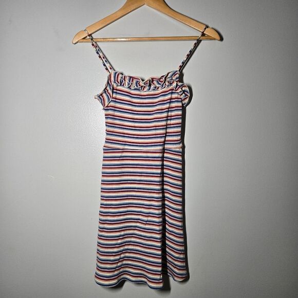 Reformation Bri Striped Spaghetti Strap Dress - Picture 10 of 15